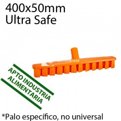 Cepillo alimentaria Ultra Safe 400mm duro naranja