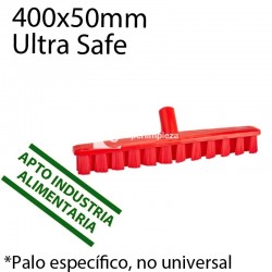 Cepillo alimentaria Ultra Safe 400mm duro rojo