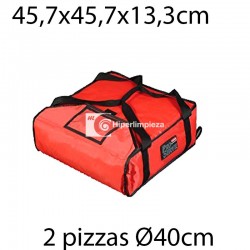 Bolsa de reparto para pizzas pequeñas