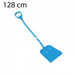 Pala ergonómica 128 cm para alimentaria azul
