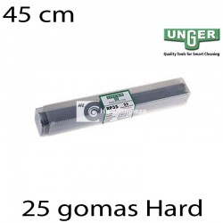 25 gomas limpiacristales Unger Hard 45 cm