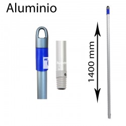 Mango Alutrón aluminio 1400mm azul