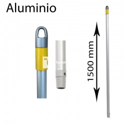 Mango Alumáximo aluminio 1500mm amarillo