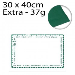 500 Manteles desechables 30x40 cm individual Menú verde