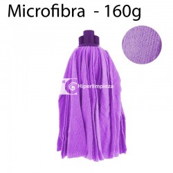 Fregona microfibra tiras 160gr violeta