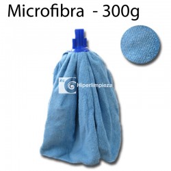 Fregona microfibra Terry 300gr azul