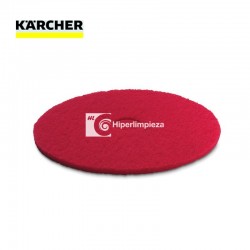 5 cepillos-esponja semiblandos rojo 406 mm