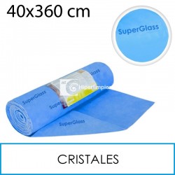 Rollo Bayeta Superglass 40cm x 3,6m 200gr Azul