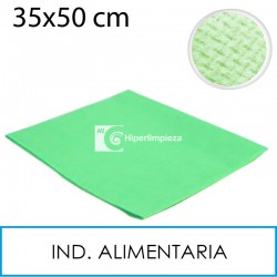 25 Paños antibacterias TST 35x50cm 80gr Verde