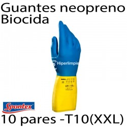 10 Pares guantes biocida Activated 405 T10-XXL