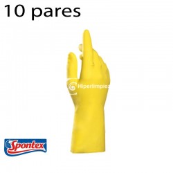 10 Pares guantes limpieza vital 124 T7-M