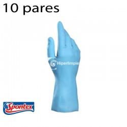 10 Pares guantes limpieza vital 117 T6-S