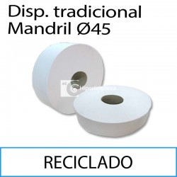 18 uds papel higiénico reciclado M45 3037