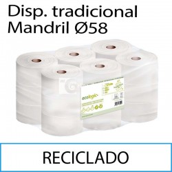 18 uds papel higiénico reciclado M58 HLJ287093GC