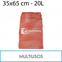 Bolsa de lavado para mopas-bayetas 20L rojo