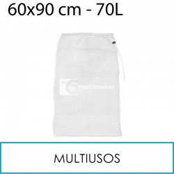 Bolsa de lavado para mopas-bayetas 70L blanco