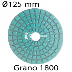 Disco diamantado T diámetro 125 grano 1800