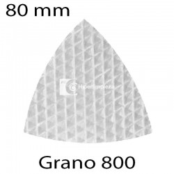 Triángulo diamantado R 80mm grano 800