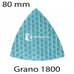 Triángulo diamantado R 80mm grano 1800