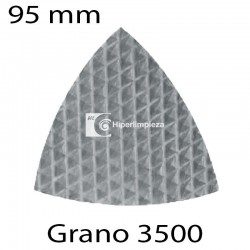 Triángulo diamantado R 95mm grano 3500