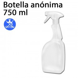 Botella con dosificador en spray 750 ml