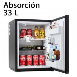 Minibar absorción 33L Negro Navarra