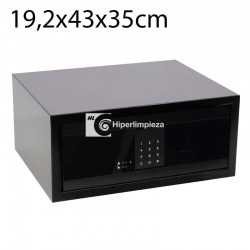 Caja fuerte 19x43cm Negro Lisboa