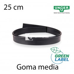 Goma media limpiacristales Green Label 25 cm UNGER