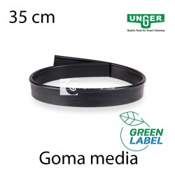 Goma media limpiacristales Green Label 35 cm UNGER