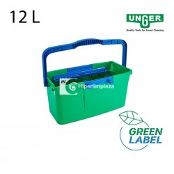 Cubo limpiar cristales Green Label UNGER 12L