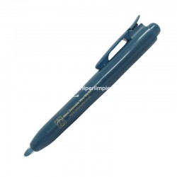 Rotulador detectable HP clip estándar bala M148-T041 azul