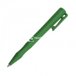 Bolígrafo detectable HP clip estándar M116 verde