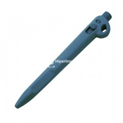 Bolígrafo detectable HP para cordón gel M104 azul