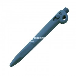 Bolígrafo detectable HP para cordón criogénica M104 azul