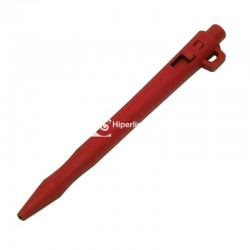 Bolígrafo detectable HP para cordón estándar M101 rojo