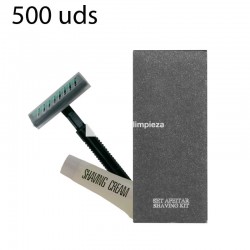 500 Kit afeitar + tubo crema hoteles Electra