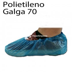 1000 Cubre zapatos PE liso G70 azules