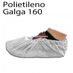1000 Cubre zapatos PE clorado G160 blanco