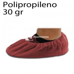 1000 Cubre zapatos PP rojos 30g