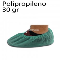 1000 Cubre zapatos PP verde 30g