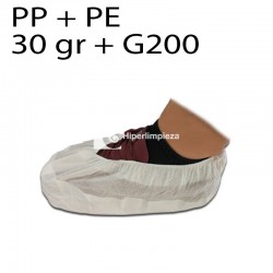 500 Cubre zapatos PP y PE blanco