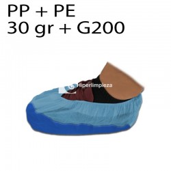 500 Cubre zapatos PP y PE azul