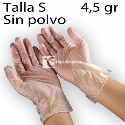 1000 guantes vinilo sin polvo transparentes TS