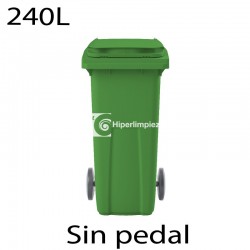 Contenedor basura 240L verde