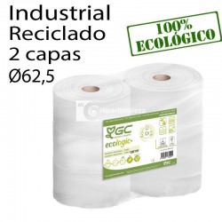 Papel higiénico 6 rollos industrial reciclado