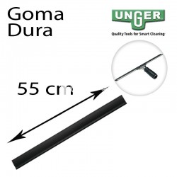 Goma dura para limpiacristales Unger Pro 55 cm
