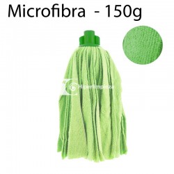 Fregona microfibra tiras 150gr verde