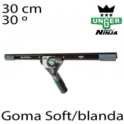 Raqueta limpiacristales 30º Unger Ninja 30 cm