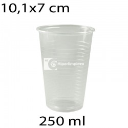 3000 uds vasos transparentes 250 ml