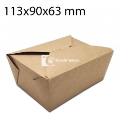 450 uds cajas multifood kraft mini